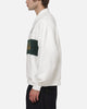 Mitchell & Ness Wallabies Heritage Quarter Zip Crewneck Vintage White