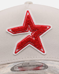 New Era Houston Astros 'Chenille Camo' 9FORTY A-Frame Snapback Camo