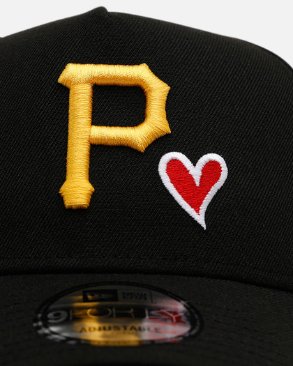 New Era Pittsburgh Pirates 'Team Color Hearts' 9FORTY A-Frame Snapback Official Team Color