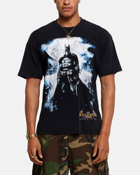 73Studio X DC Batman Arkham Asylum Vintage T-Shirt Black
