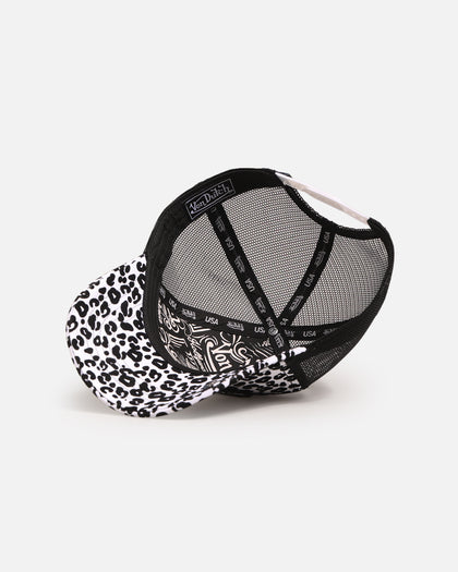 Von Dutch Von Dutch Trucker Snapback Hat Black/White