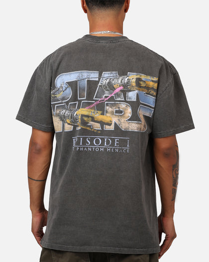 Star Wars Episode I '99 Heavyweight Vintage T-Shirt Black Wash