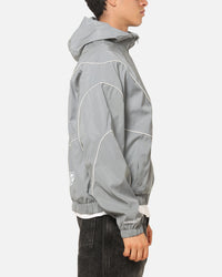 Mitchell & Ness Las Vegas Raiders Nylon Tracksuit Jacket Grey