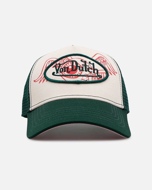 Von Dutch Flying Eye Trucker Snapback Green