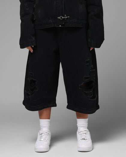 Loiter Thrasher Pants Washed Black