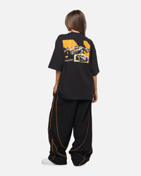Mitchell & Ness X Mclaren Showcase Boxy T-Shirt Washed Black