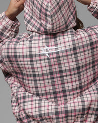 Loiter Racer Work Jacket Pink Plaid