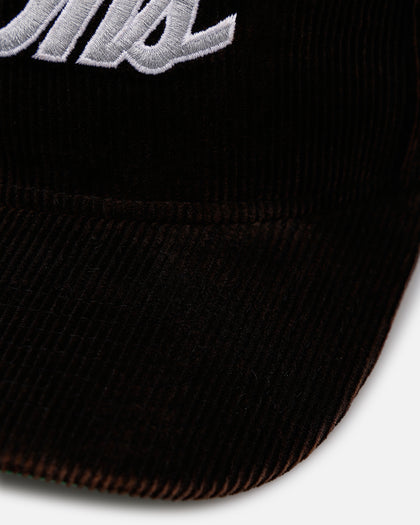 New Era Detroit Lions 'Washed Black NFL Golfer' Corduroy Golfer Snapback Washed Black