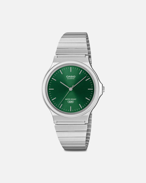 Casio MQ24DA-3A Watch Silver/Green