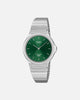 Casio MQ24DA-3A Watch Silver/Green