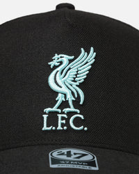 47 Brand Liverpool Football Club 'Black Turquoise' 47 MVP Snapback Black/Turquoise