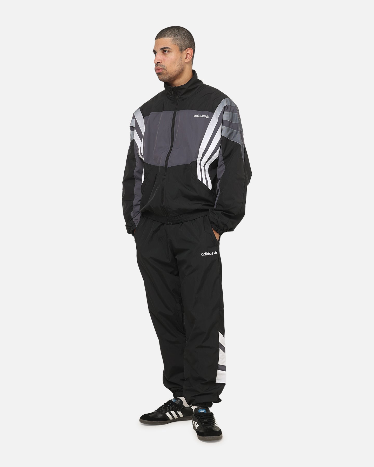 Adidas Santiago Track Top Jacket Black | Culture Kings