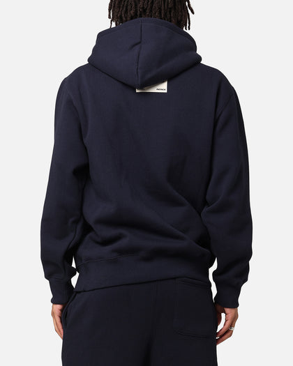 Daniel Patrick Surplus Logo Hoodie Navy/Cream/Red
