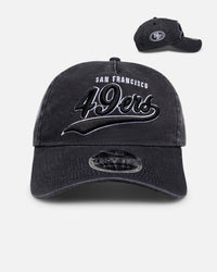 New Era San Francisco 49ers 'New Era x NFL' 9FORTY A-Frame Snapback Black