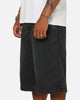 X-Large Baggy Bull Denim 91 Shorts Faded Black