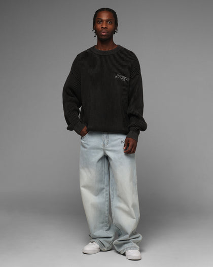 Loiter Star Born Knit Sweater Black