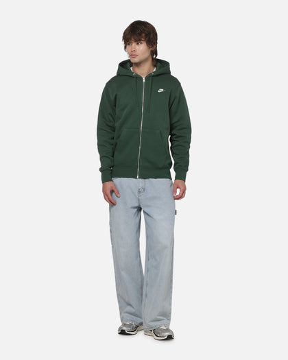 Nike Club BB Full-Zip Hoodie Forest Green