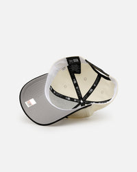 New Era Michigan Wolverines Football 'Easy Chrome Black' 9FORTY A-Frame Snapback Chrome/Black