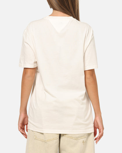 Tommy Jeans Slim RWB Flag T-Shirt Ancient White