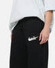 Nike Women's Sportswear Phoenix Fleece High-Waisted Wide-Leg Logo Pants Black/Summit White