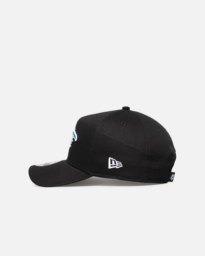 New Era Miami Dolphins 'Upside Down Logo' 9FORTY A-Frame Snapback Black/Official Team Color