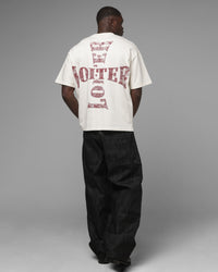 Loiter Rider Vintage T-Shirt Off White