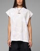 Loiter Sketch Book Muscle T-Shirt White