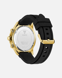 Guess Mainline Majestic Crystal Watch Gold/Green