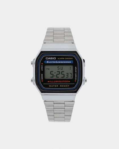 Casio Gents Digital A168WA-1 Silver/Black