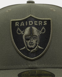 New Era Las Vegas Raiders 'Olive Black' 59FIFTY Fitted Olive/Black