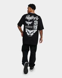 Rats Get Fat Butterfly Effect T-Shirt Black/White