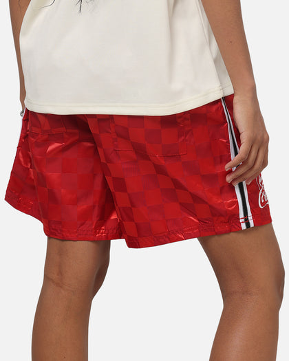 Carre Carré X Coca Cola Legacy Checker Shorts Red
