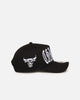 New Era Chicago Bulls 'Oversized Gothic Script Crown' 9FORTY A-Frame Snapback Black/White