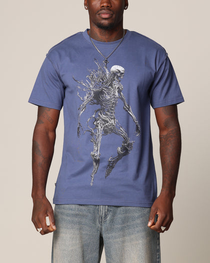Saint Morta Wraith Cut T-Shirt Petrol Blue