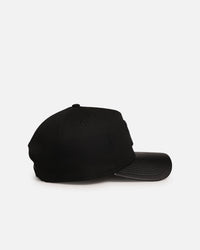New Era New York Yankees 'Canvas Leather' 9FORTY A-Frame Snapback Black