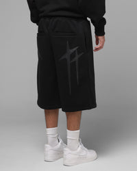 Loiter Ultra Hybrid Fleece Shorts Black