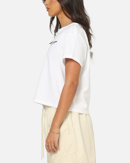 Nike Women's Sportswear Club Graphic T-Shirt White/Black