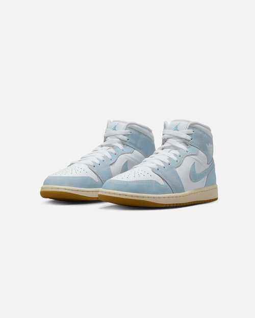 Jordan Women's Air Jordan 1 Mid SE "Denim" Blue/Gum