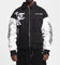Loiter Cyber Varsity Jacket Black/White
