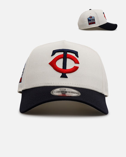 New Era Minnesota Twins 'Team Color Visor' 9FORTY A-Frame Snapback Chrome/Official Team Color