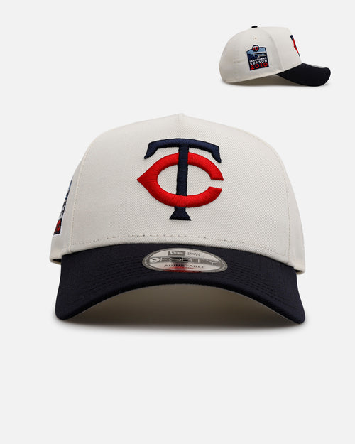 New Era Minnesota Twins 'Team Color Visor' 9FORTY A-Frame Snapback Chrome/Official Team Color