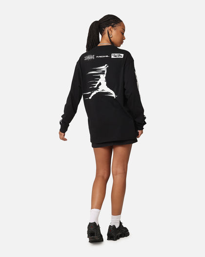 Jordan Jumpman MVP 85 Long Sleeve Crewneck T-Shirt Black/Sail