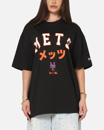 New Era New York Mets Kanji T-Shirt Black