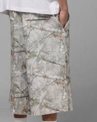 Loiter Impact Fleece Shorts Hunter Camo