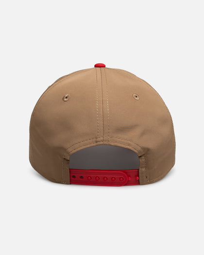New Era Chicago Bulls "Prolite Two Tone" 9Forty A-Frame Snapback Beige/Khaki