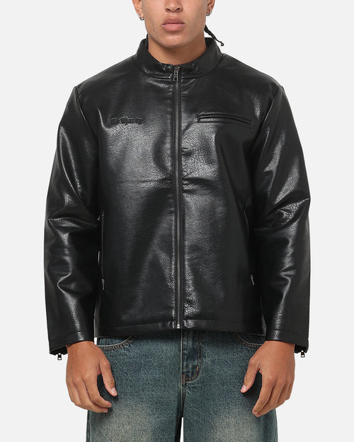 Ed Hardy Fury Biker Jacket Black