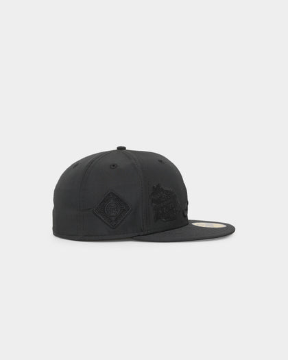 New Era Atlanta Braves 'Triple Black Multi Logo Prolight' World Series 59FIFTY Fitted Black/Black