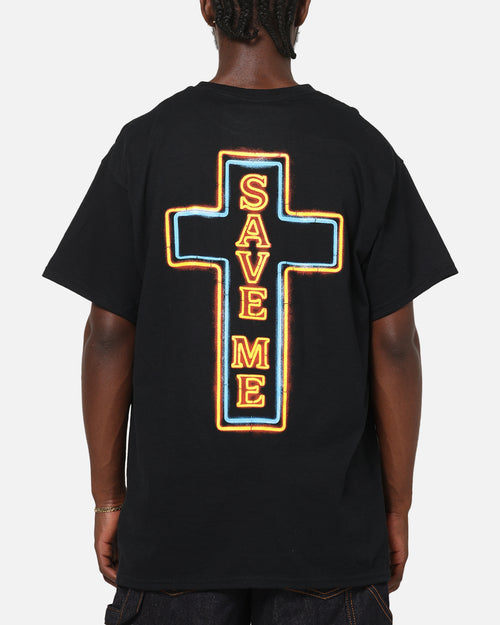 Jelly Roll Praying Neon T-Shirt Black