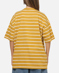 Carre Lineup T-Shirt Mustard Stripe