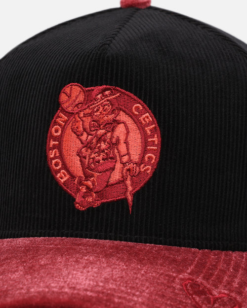 New Era Boston Celtics 'Velvet Cord Certified Lover' 9FORTY A-Frame Premium Corduroy Snapback Violet